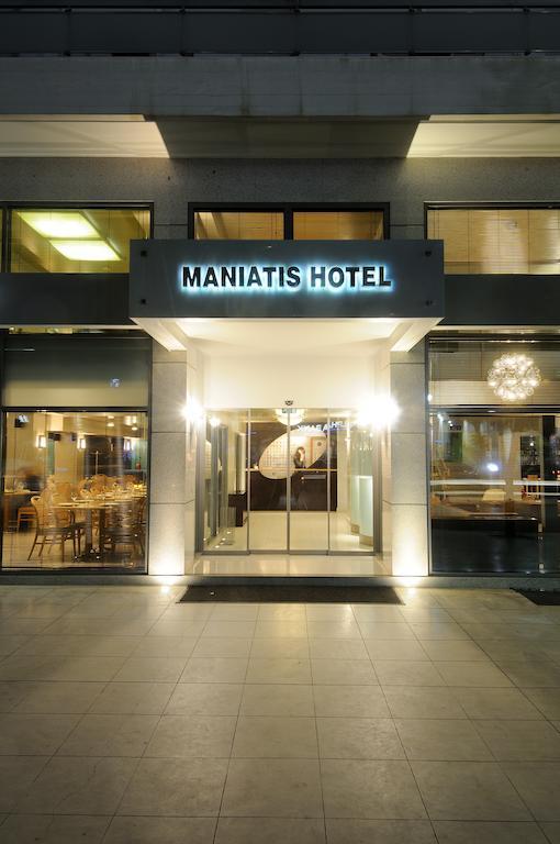 Maniatis Hotel Sparta Bagian luar foto